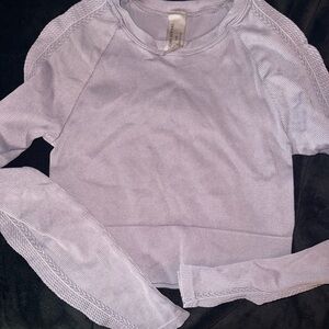 Dusty Amethyst Color L/XL Crop